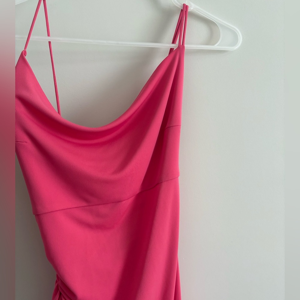 The Andamane Irina Dress Midi Pink Bodycon Size Medium - Picture 3 of 10